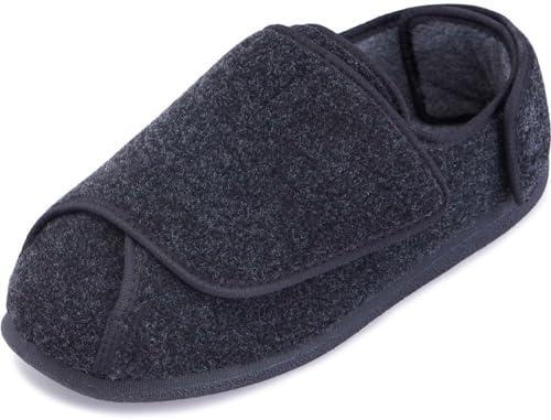 Cosyfeet Ernest - Extra Wide Men's Slippers - Extra Extra Roomy