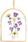 REDHUGO Glasgepresster Blumenrahmen, handgefertigt, Glasrahmen für gepresste Blumen, Wandbehang, schwimmender Rahmen, einzigartiger Doppelglas-Bilderrahmen für getrocknete Blumen, Poster, Zuhause,