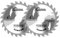 4 Angle Grinder Circular Saw Blade 24 Teeth Woodworking Saws Blade Carbide Saw Blade Saw blade for angle grinder 100mm for wood cutting