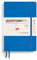 LEUCHTTURM1917 370807 Monatsplaner & Notizbuch Paperback (B6+) 2025, 16 Monate, Softcover, Sky, Englisch