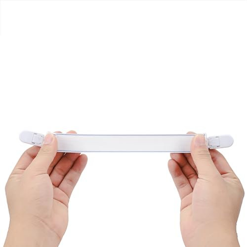 Spannbettlakenspanner, Bettlaken-Clips, 4 Stück, Vielseitig Einsetzbar, Hochelastische Bettlaken-Hosenträger mit Guter Verlängerung für Dünne Bettlaken