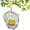 Baseball-Ornamente für den Weihnachtsbaum, Softball-Weihnachtsschmuck | Einzigartiges 2D-Acryl-Baseball-Ornament | Dekoratives Softball-Spieler-Ornament, Weihnachtsdekoration für Softball-Spieler