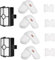 HZ500UK Filter Replacement for Shark HZ500UKT, HZ500, HZ2000, HZ2002, HZ251Corded Stick Vacuum Cleaner, 2 Hepa Filters and 4 Foam & Felt Filters