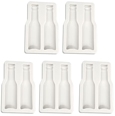 Bierflaschen-Formen für Fondant, Küche, Backformen, tragbare Bierflasche, Silikonformen für Fondant, Schokolade, Kuchendekorationen