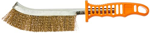 Beta 1737NX - Messingstahldrahtbürste, gebogene form, draht-ø 0,3 mm
