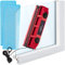 Tyroler Magnetischer Fensterreiniger | Nur für Einfachverglasung 2mm-8mm | Der Glider S-1 Glasreiniger | 3M Absturzsicherungsseil | Beidseitige Reinigung