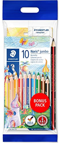 10 x Staedtler© Farbstiftetui TrickiDicki Promotion Set - 10 St. Jumbo
