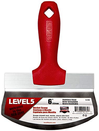 Pro Grade Edelstahl Eimer Schaufel | Level 5 Werkzeuge