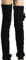 HAHAEMMA EMMA Damen Mädchen 1 Paar Bein Stulpen Legwarmer Groben Gestrickt Verdrehte Muster mit Schleife One Size Overknee Winter Beinlinge Flauschig-BL