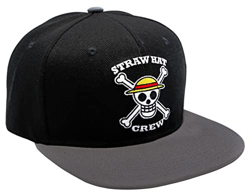 ABYSTYLE - ONE Piece - Schirmmützen - Totenkopf - schwarz/grau