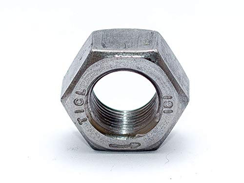 Sechskantmuttern M12x1 mit Links Feingewinde DIN 934 8 ISO 4023 Stahl blank 5 Stück