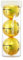 Chromax Metallic M5 farbige Golfbälle (3 Stück Röhre), Gelb