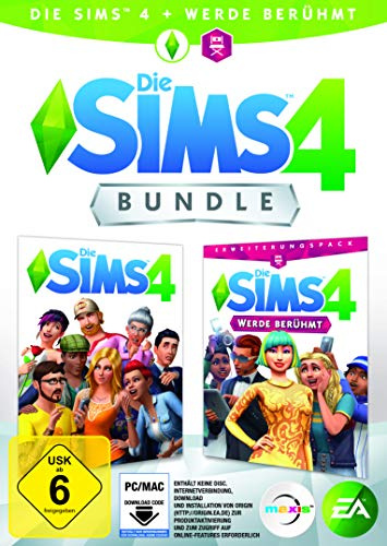 Electronic Arts Die Sims 4 + Werde Berühmt (EP6) Bundle PCWin | Code in der Box | Deutsch