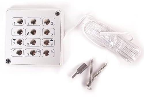Berner Codetastatur, Codeöffner, Codeschloss CTM zum Öffnen von Türen und Toren aus Metall sehr robust