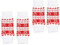Tenlacum 4 Count Pet Dog & Cat Leg Warmer/Arthritis Elderly Dogs Cats Bandage Socks - (Red S)