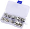TOPWAY 60PCs Terminales Bateria Terminales de Cobre Estañado para Pernos Terminales de Cable de Conexión de la Batería Terminales SC Batería de la Boca, para Marino, Automotriz 6-25 mm²