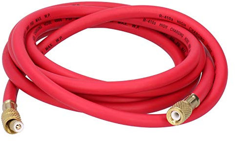 Manguera de carga de refrigerante, tubo de adición de refrigerante, herramienta de reparación de aire acondicionado para coche, accesorios para coche(3 m 1 piezas)