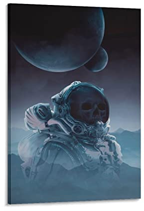 Kunst-Poster Lost in Space, Leinwand, Kunstdruck, modernes Familienschlafzimmer, Dekoration, Poster, 40 x 60 cm