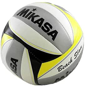 Mikasa Mikasa Beach Slam VXS-11 Volleyball Gelb-Schwarz-Silber-Weiß 5 Mikasa Mikasa Beach Slam VXS-11 Volleyball Gelb-Schwarz-Silber-Weiß 5