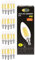 CLAR - Lampadine LED E14 Filamento Luce 4W, Lampade LED, Equivalent 30W-40W, Lampadine Vintage, Attacco Piccolo, LED Luce Calda (Pack 20)