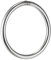 METALLIXITY 1Stk 304 Edelstahl O Ringe 120mm 10mm Geschweißt Rund Ring für Hängende Objekte