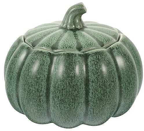 Keramik-Kürbis-Suppenschüssel Mit Deckel 150 Ml Halloween-Schüssel Für Gedämpften Reis Eiertopf Gewürzglas Dip-Teller Schüssel Dessertbehälter Für Kekse Snacks