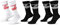 Nike 9 Paar Everyday Essential Tennissocken Socken Sportsocken Unisex DX5089 Prime, Farbe:2x Schwarz - Weiss/Weiss -Rot, Socken Neu:38-42