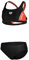 Arena Mädchen G Thrice Jr Two Pieces R Bikini, Black-Calypso Coral-White, 164 EU
