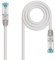 D.Square - Cable Ethernet Internet LAN 30cm Cat.7 SFTP Gris de Red Parche Patch Cord Conector Rj45, 10 GB/S, Ideal para Router/Móderms, Switch, Repetidor, Ordenador, Portátil (0,3m)