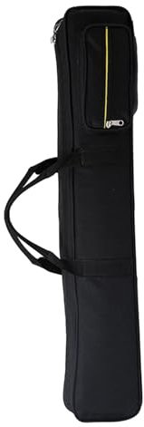 LOVIVER Billardqueue-Etui, Tragetasche für Billardstöcke, 1/2 Snooker-Queue-Tasche, Aufbewahrungstasche für Billardqueues, Aufbewahrungstasche für, Schwarz