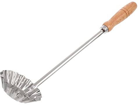 TOPBATHY Ölpierform Grifflöffel Zum Braten Von Snacks Pizza Kekshersteller Antihaftbeschichteter Öllöffel Zum Braten Von Hausgemachten Frittierten Snacks Löffel Für Küchenutensilien