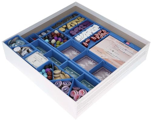 Feldherr Organizer Insert kompatibel mit Schwingenschlag - Sortiereinsatz und Spielhilfe für alle Komponenten aus Grundspiel und Upgrade Pack