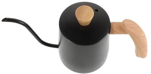 Cabilock Cafetera Hervidor De Cuello De Cisne Acero Inoxidable Duradero Práctico