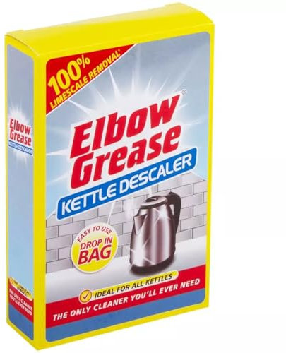 AMK® Elbow Grease Kettle Descaler 75g Removes Limescale Build Up From Kettles Extends Appliance Life
