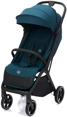 Fillikid Ultra leichter Buggy Exclusiv - nur 7,1 kg, für Kinder, belastbar bis 22 kg, Baby Stroller klein Zusammenklappbar, Reisebuggy mit Liegefunktion, Kinderwagen mit Korb, Verstellbare Rückenlehne