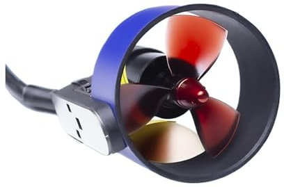 12-24V 250Kg Push Leichte Bürstenlosen Motor Unterwasser Thruster Propeller Antrieb 800W for Kajaks Paddel Boote Geräuscharm(CCW)