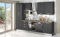 Dafne Italian Design - Einbauküche mit Elektrogeräte (300 x 60 x 240 cm) Küche Komplett mit Elektrogeräte, Küchenzeile mit Elektrogeräten 300 cm, Perfekt für B&Bs und Residenzen, Made in Italy