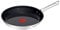 Tefal Duetto On Bratpfanne 24 cm, Go Ceram keramische Antihaftbeschichtung, Thermo-Signal, genieteter Griff, für alle Herdarten geeignet, langlebig, Edelstahl, G7660434