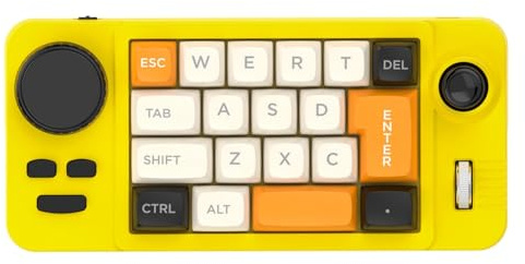 ISTOVO Clavier de Clavier de 19 Touches Joystick Clavier Entièrement Swappable Hot-Swappable Keypad Numérique pour Win7 / 8/10 / C
