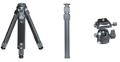 Compatible For DJI Ronin RS4 MINI Gimbal DSLR Carbon Fiber Telescopic Desktop Tripod 1/4 Ballhead(D)