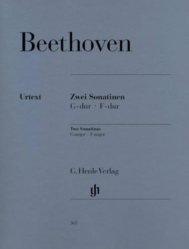 2 Sonatinen F-Dur + G-Dur. Klavier: Besetzung: Klavier zu zwei Händen (G. Henle Urtext-Ausgabe)