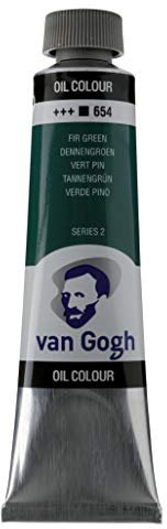 Van Gogh Ölfarbe, 40ml Tube, Tannengrün 654