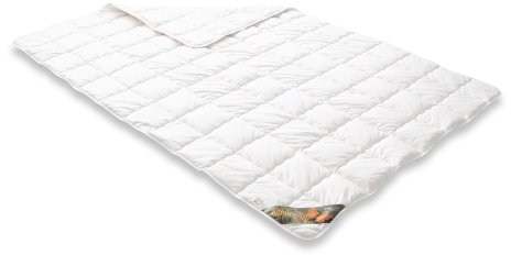 Badenia Bettcomfort Steppbett Wasch-Seide, 155 x 200 cm, weiß