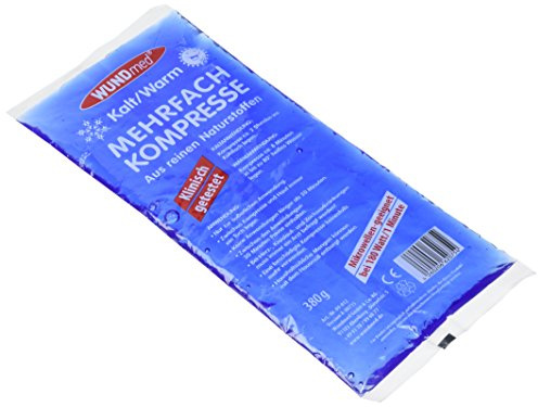 Wundmed 2 Stück Kalt Warm Kompresse Mehrfachkompresse 12 cm x 29 cm