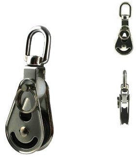 ARBO-INOX Block mit Wirbel aus Edelstahl Seile bis 8mm