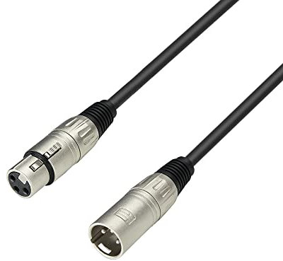 Adam Hall Cables 3 STAR MMF 0100 - Cable de Micro de XLR hembra a XLR macho 1 m
