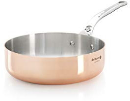 Sauteuse professionnelle 160 mm - De Buyer Inocuivre Copper 100 cl