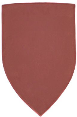Battle-Merchant Wappenschild aus Stahl, Rohling zum Selbstbemalen Schild Mittelalter LARP