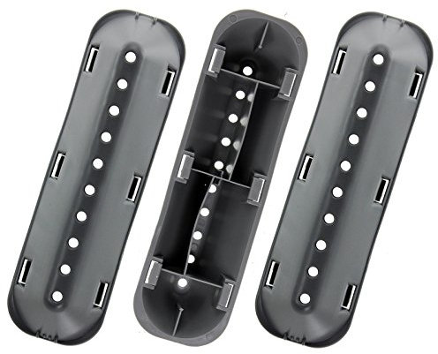Spares2go 10 Hole Drum Paddle Lifter Arms for Hotpoint Washing Machines (183 mm x 53 mm x 38 mm, Pack of 3)