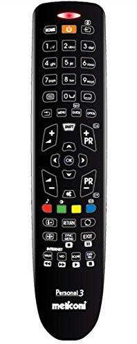 Meliconi Personal 3 Télécommande Universelle Noir
